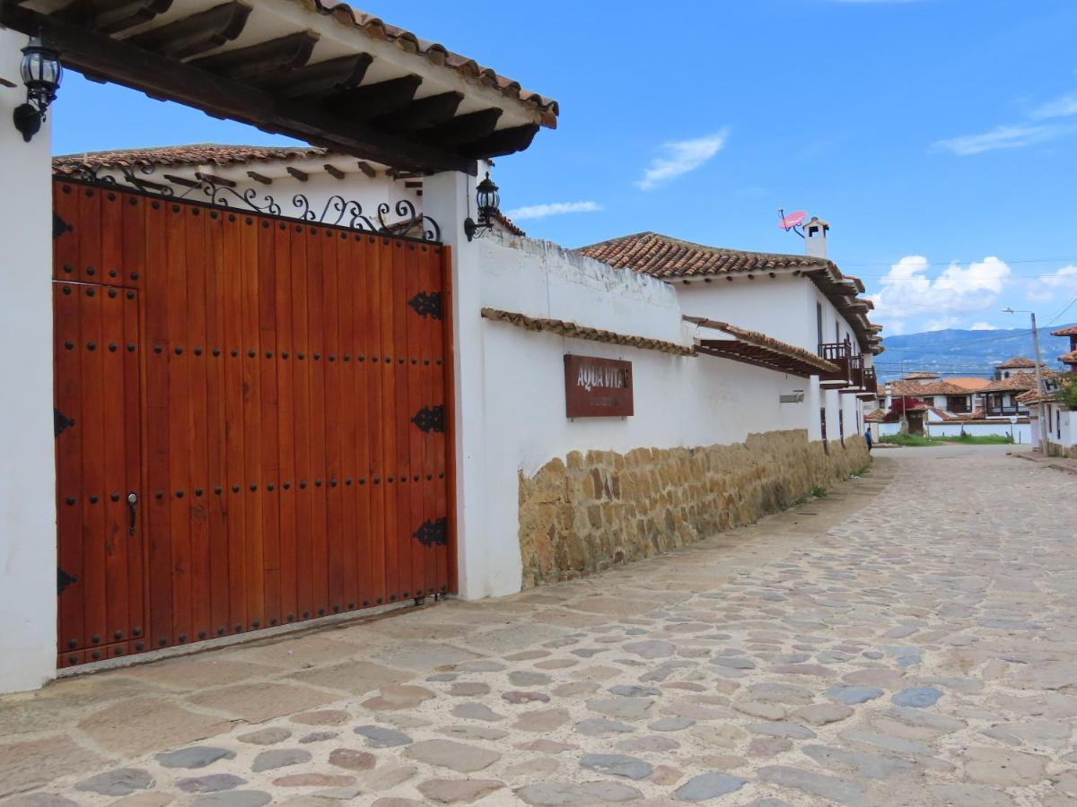 Aqua Vitae Hotel Villa de Leyva Exterior foto